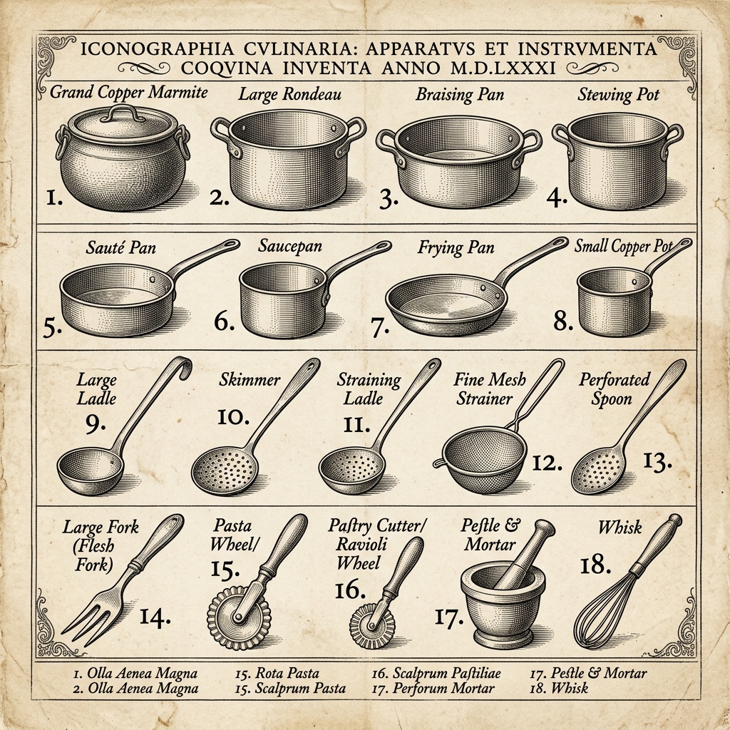 Bartolomeo Scappi - Specialized Culinary Tools (Plate 2)